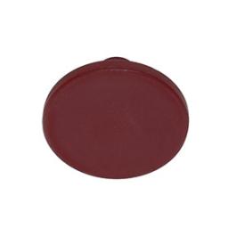 Knob Plato Maroon Red